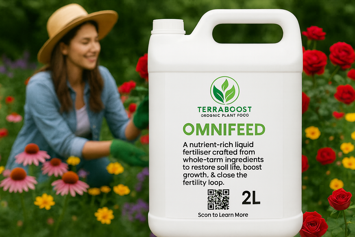 TerraBoost OmniFeed - All-Purpose Organic Liquid Fertiliser (2L)