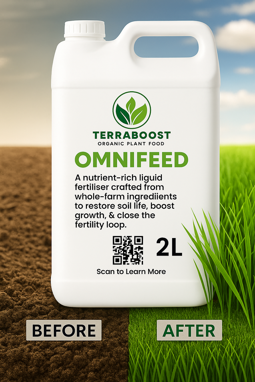 TerraBoost OmniFeed - All-Purpose Organic Liquid Fertiliser (2L)