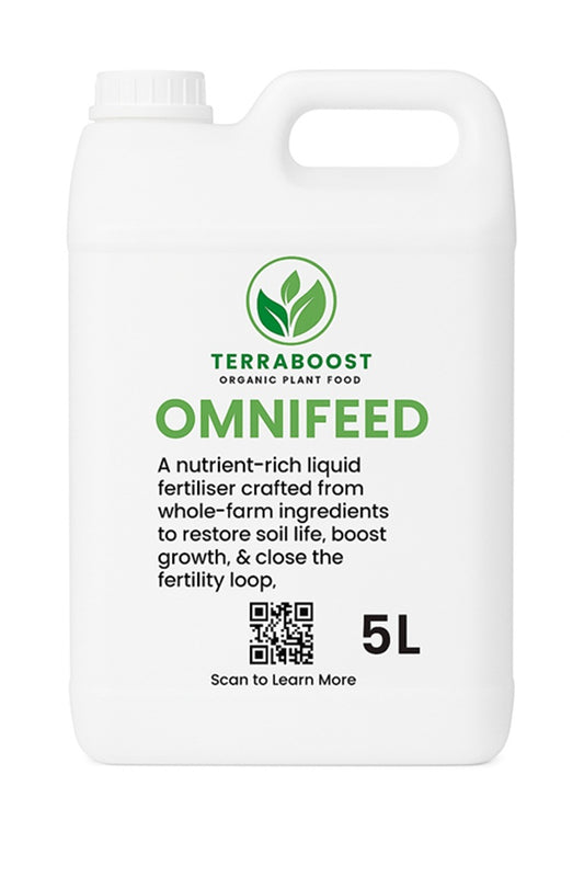TerraBoost OmniFeed - All-Purpose Organic Liquid Fertiliser (5L)