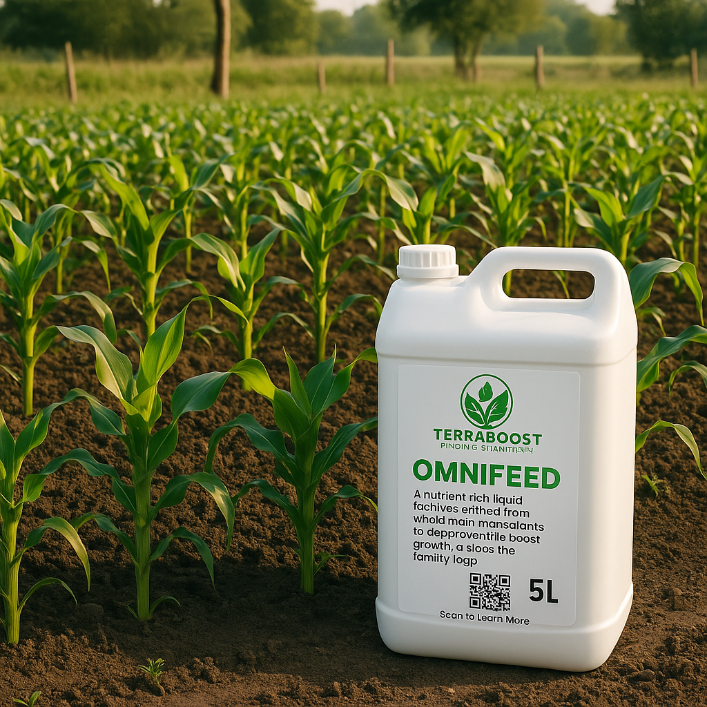 TerraBoost OmniFeed - All-Purpose Organic Liquid Fertiliser (5L)
