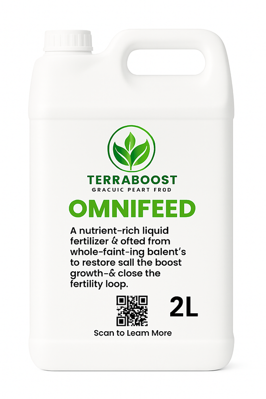 TerraBoost OmniFeed - All-Purpose Organic Liquid Fertiliser (2L)