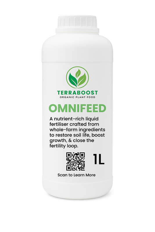TerraBoost OmniFeed - All-Purpose Organic Liquid Fertiliser (1L)