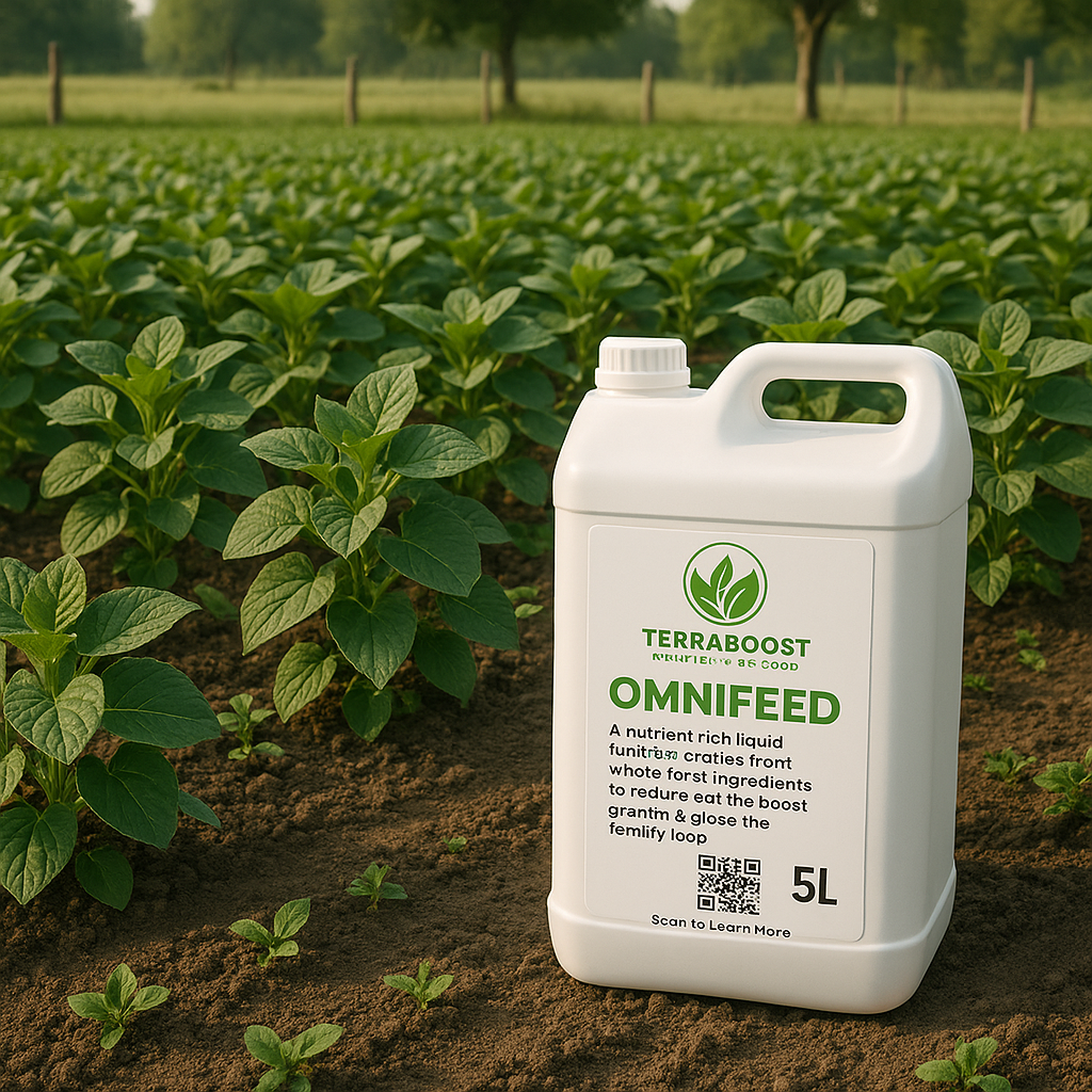 TerraBoost OmniFeed - All-Purpose Organic Liquid Fertiliser (5L)